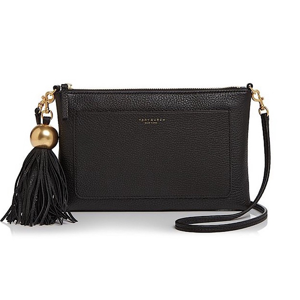 💙 Tory Burch Tassel Crossbody / Clutch